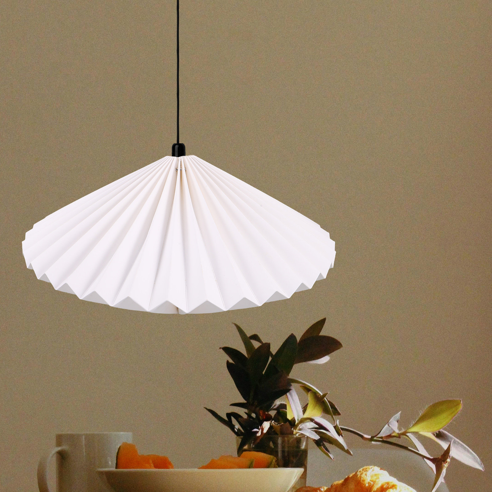 Geometric Lamp Shade - Foldable Geometric Origami Lampshade Handmade Paper