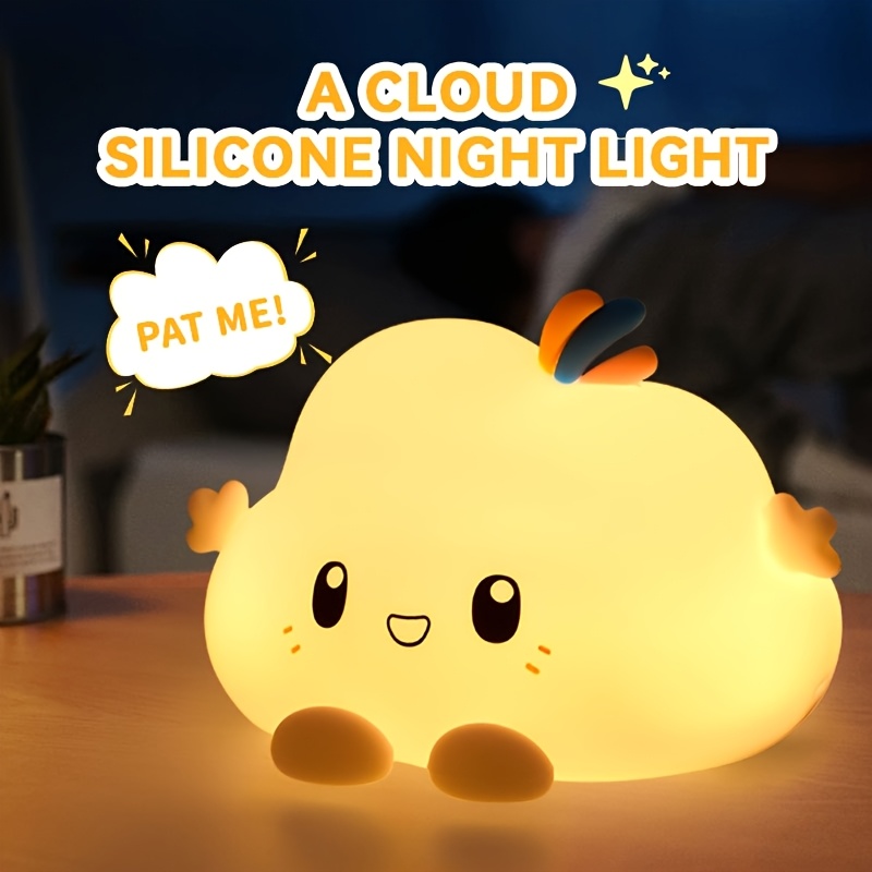 Decor Lighting & Decor Fires Photos - Cloud Night Light,Touch-Control Dimming, Charging &