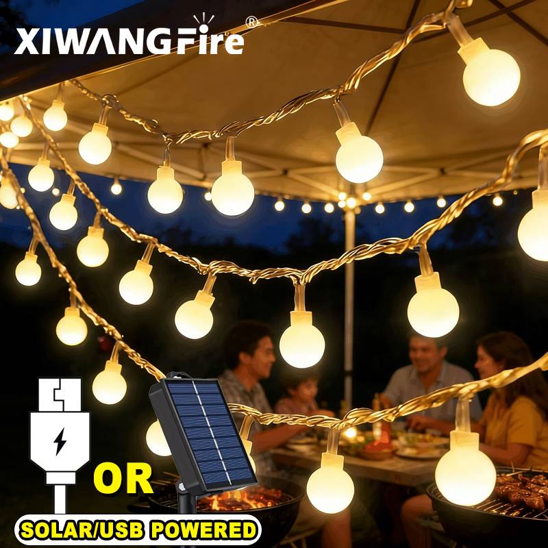 3-10M Solar/USB/Battery String - String Light Outdoor recension och pris