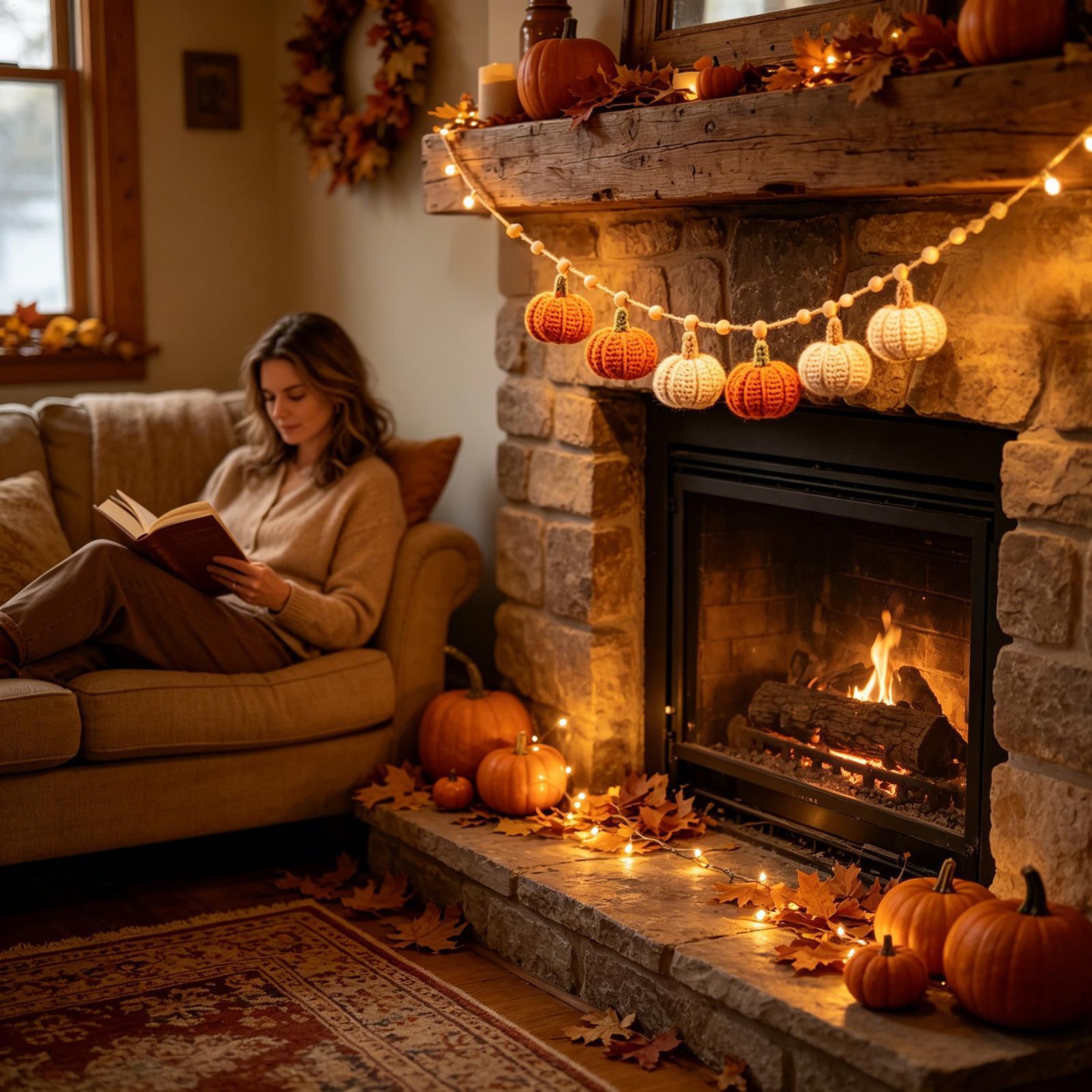Halloween Lights Indoor Firepl - String Light Outdoor recension och pris