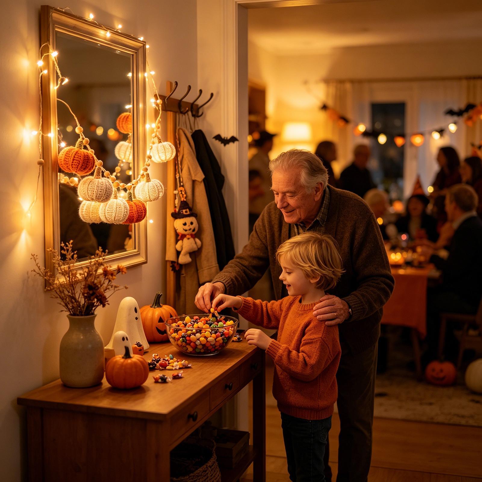Halloween Lights Indoor Firepl - String Light Outdoor recension och pris