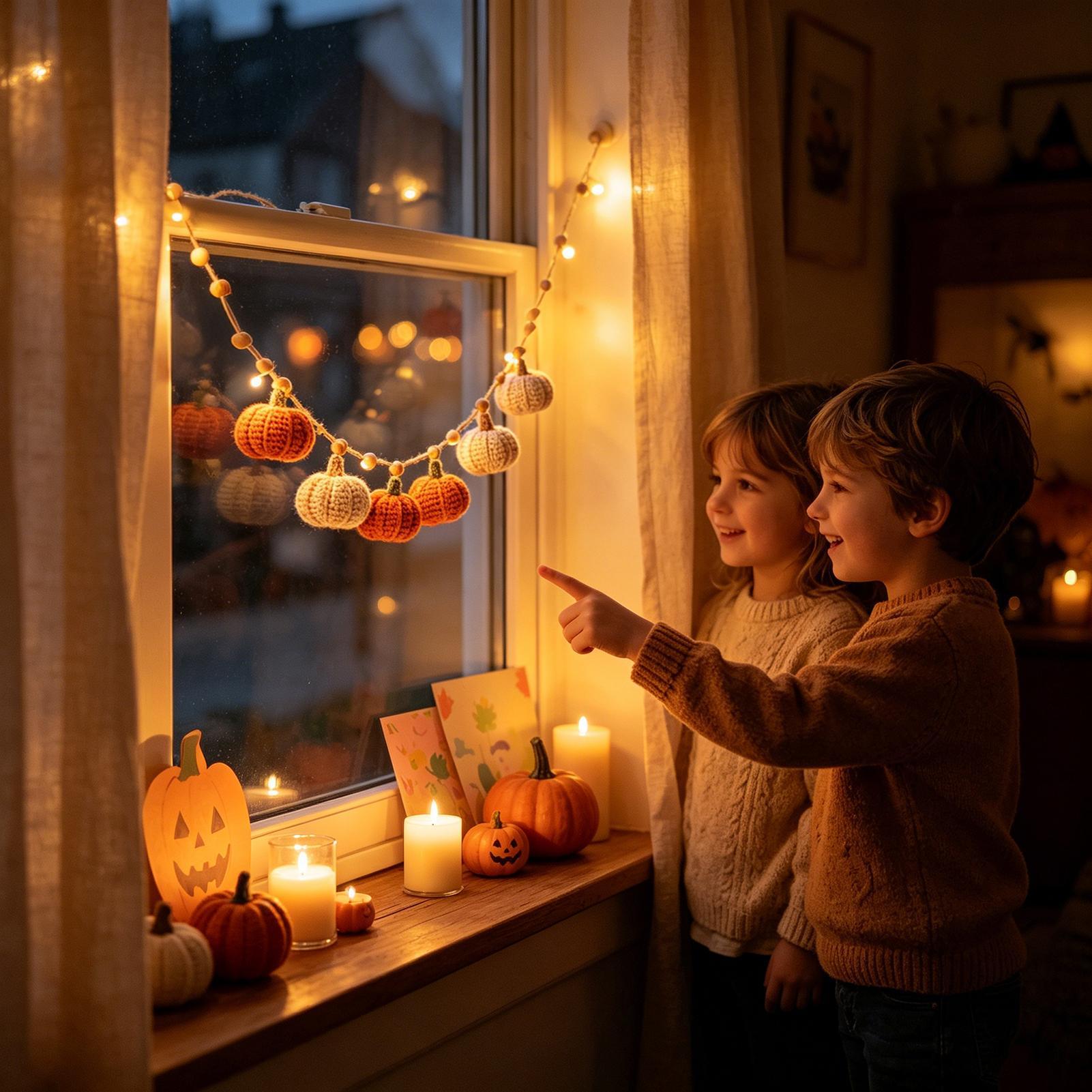 Halloween Lights Indoor Firepl - String Light Outdoor recension och pris