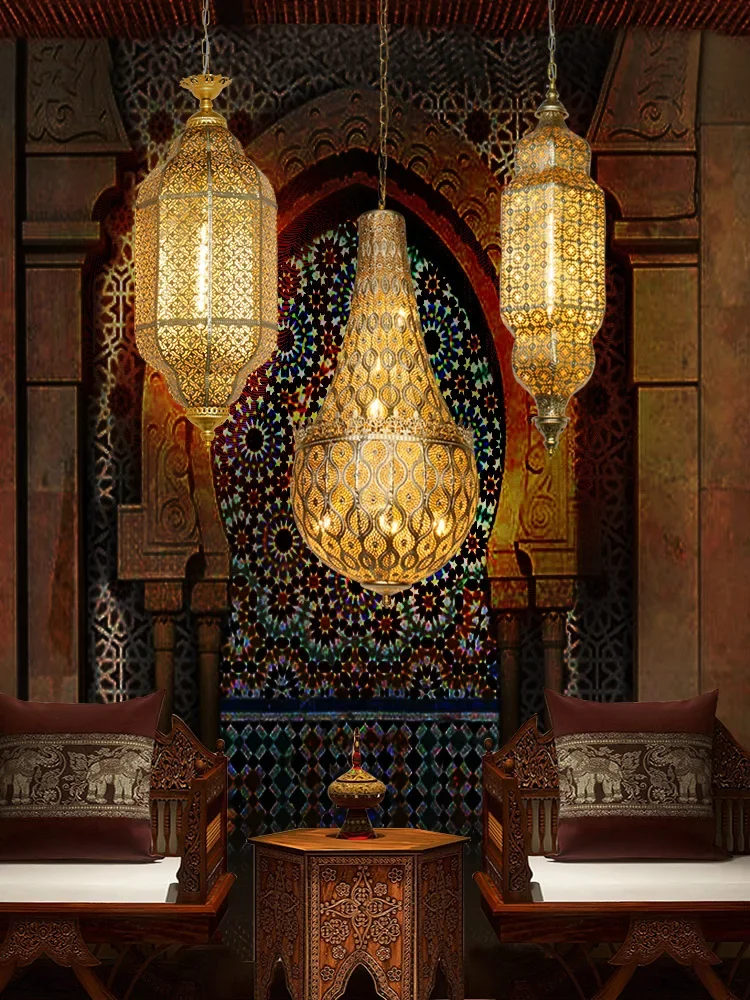 Southeast Asia Moroccan Retro  - Lighting Metal Wall Decor recension och pris