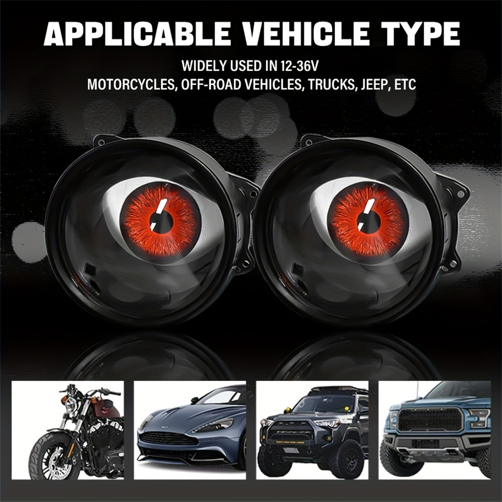  6-Mode Led Dynamic Devil Eye - Decor Lighting & Decor Fires Photos recension och pris