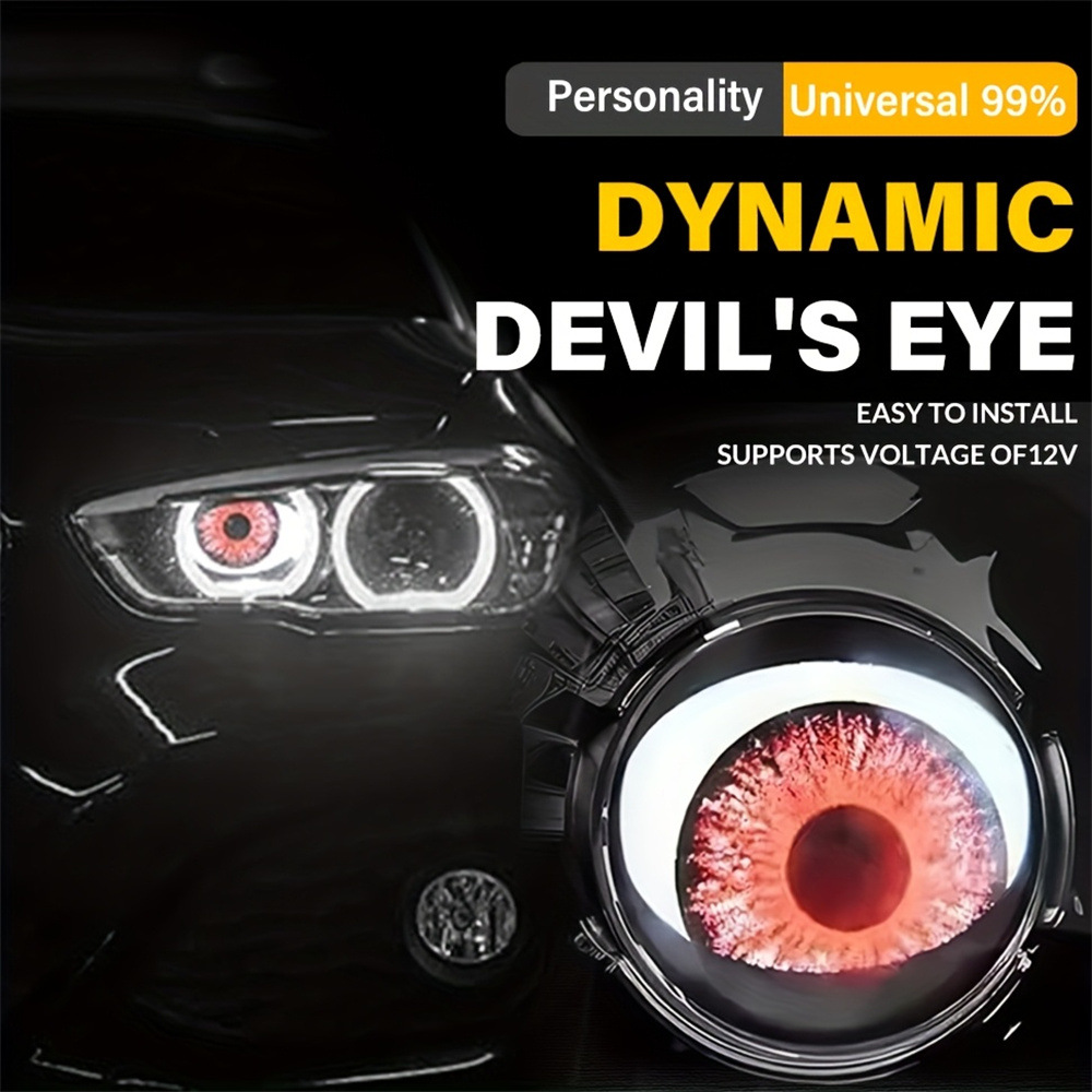  6-Mode Led Dynamic Devil Eye - Decor Lighting & Decor Fires Photos recension och pris