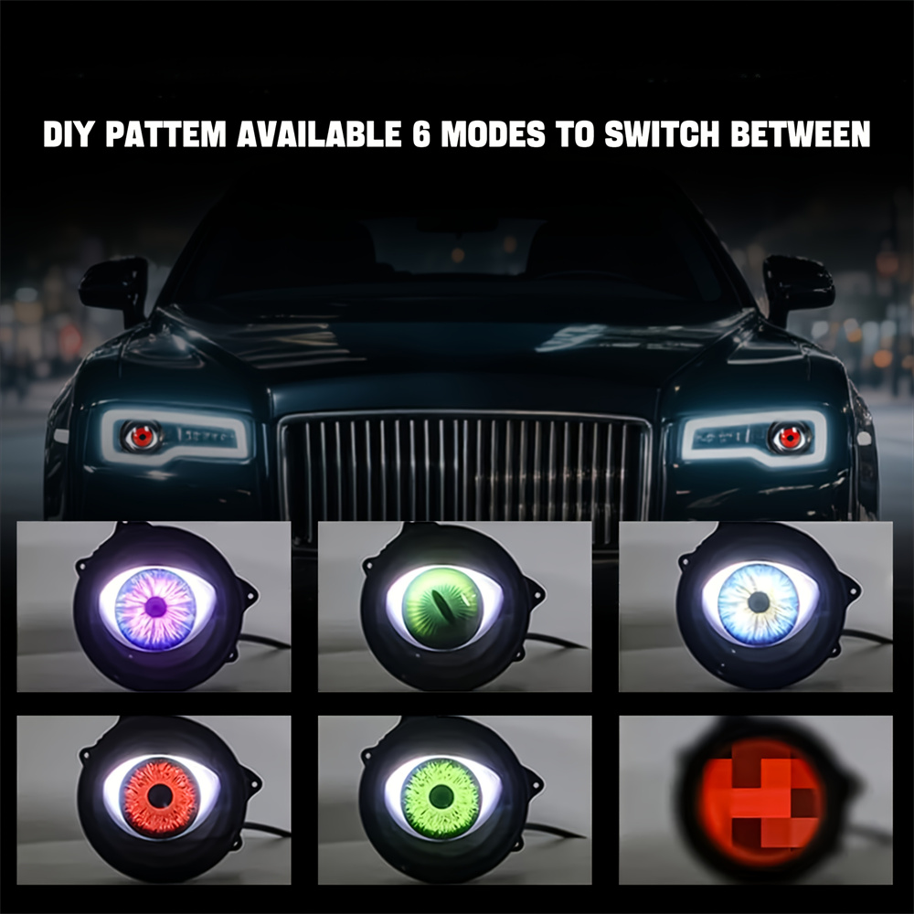  6-Mode Led Dynamic Devil Eye - Decor Lighting & Decor Fires Photos recension och pris