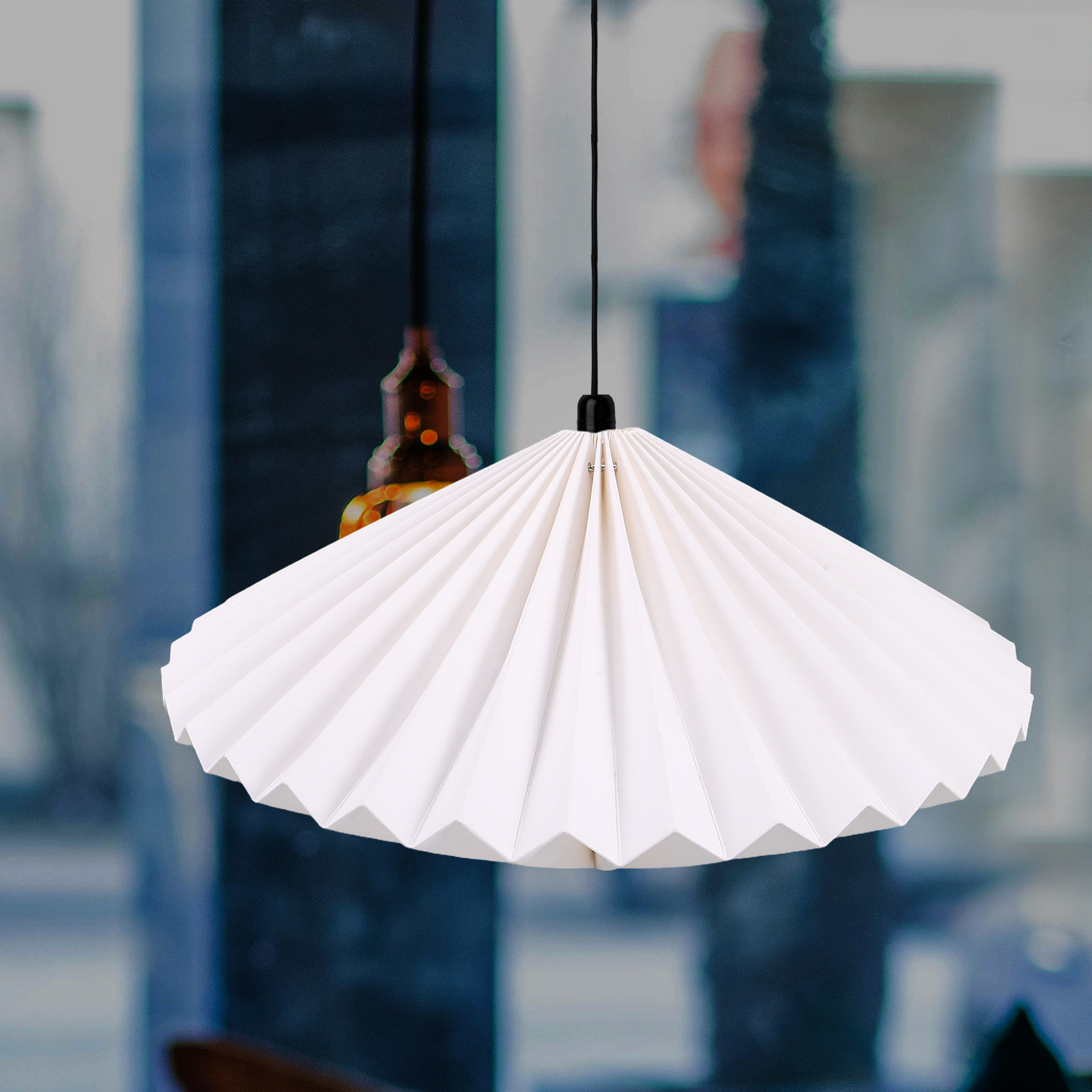 Foldable Geometric Origami Lam - Geometric Lamp Shade recension och pris