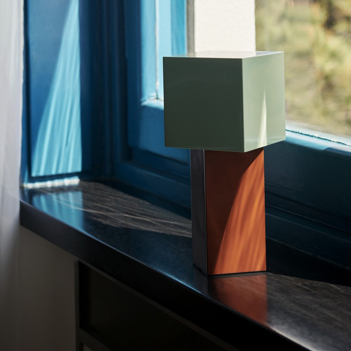 Rechargeable geometric metal d - Geometric Lamp Shade recension och pris