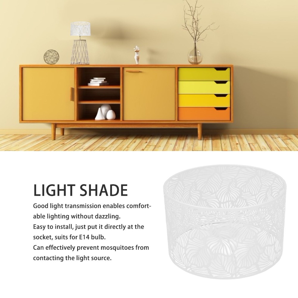 Modern Iron Lampshade Geometri - Geometric Lamp Shade recension och pris