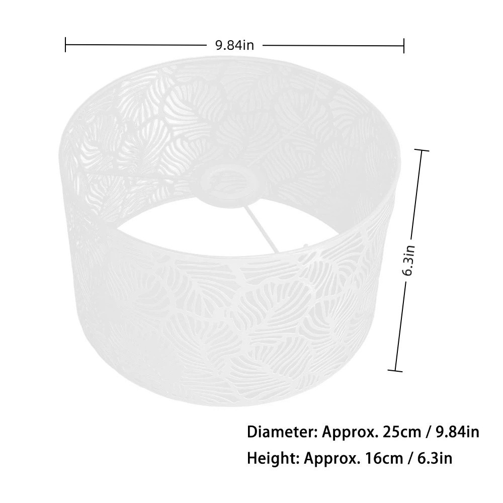 Modern Iron Lampshade Geometri - Geometric Lamp Shade recension och pris