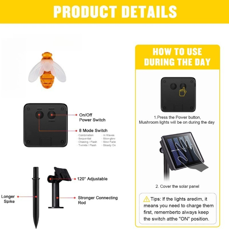 Solar Bee String Light 7m 50 L - String Light Outdoor recension och pris