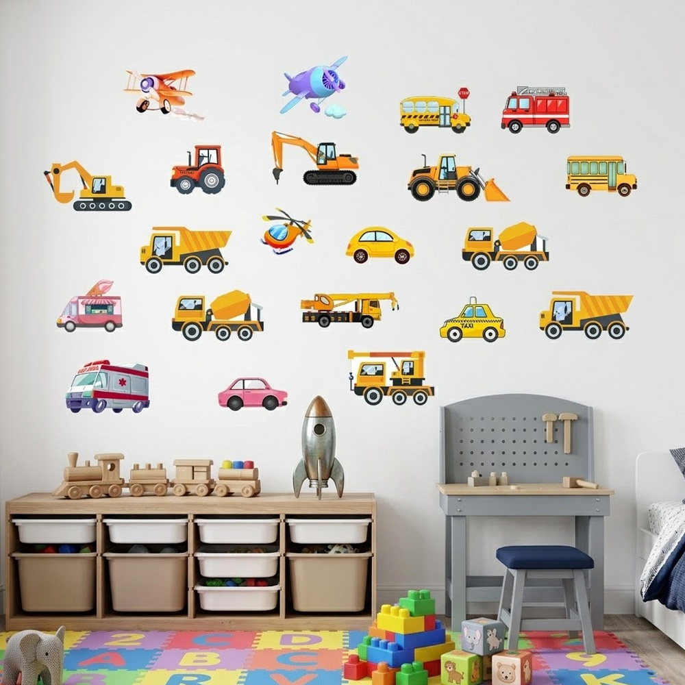 Luminous Car Wall Sticker 21Pc - Lighting Decor Items recension och pris