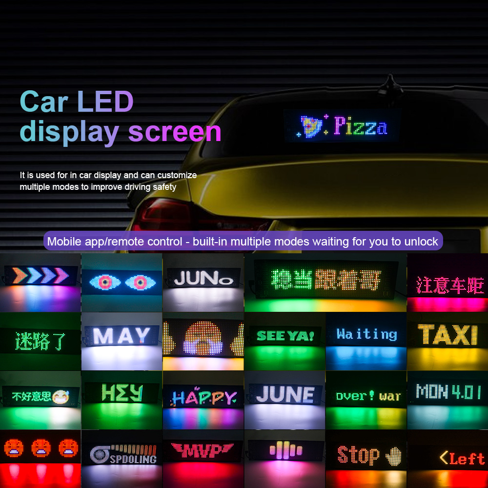 LED Matrix Pixel Panel Scrolli - Lighting Decor Items recension och pris