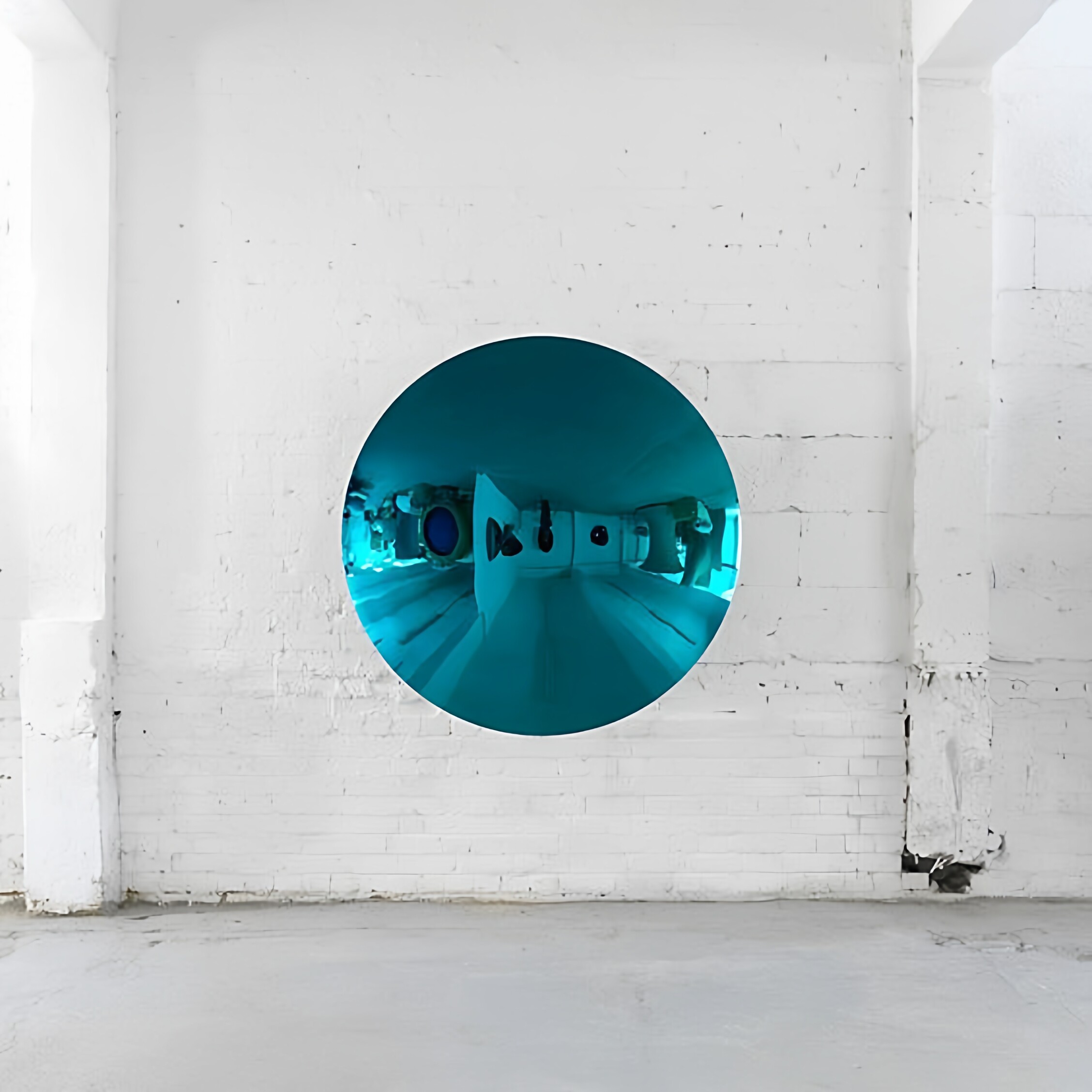 Stainless steel circular paint - Lighting Metal Wall Decor recension och pris