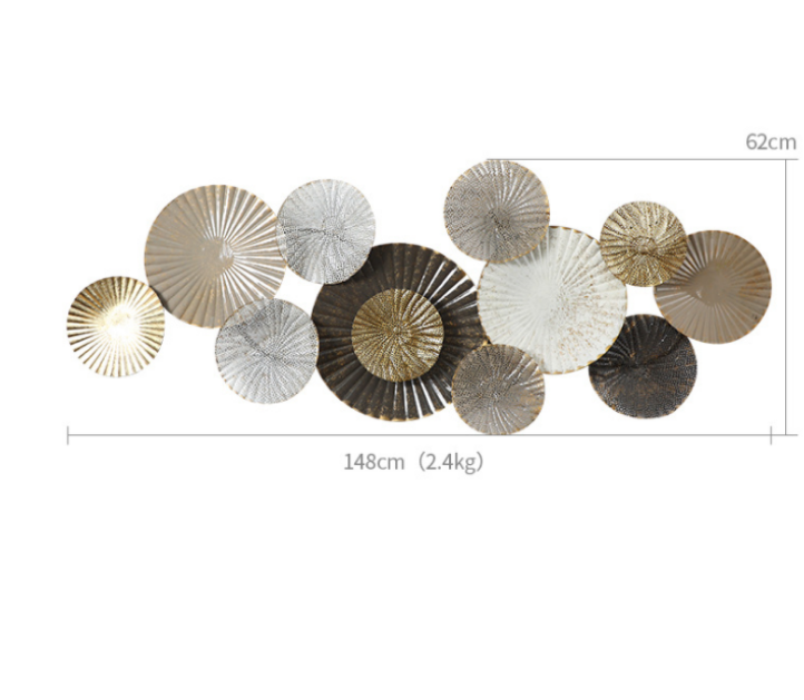 -148x62cm Dropshipping Product - Lighting Metal Wall Decor recension och pris