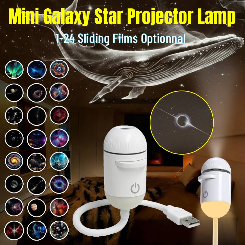 Galaxy Starry Sky Night Light  - Lighting Decor Items recension och pris