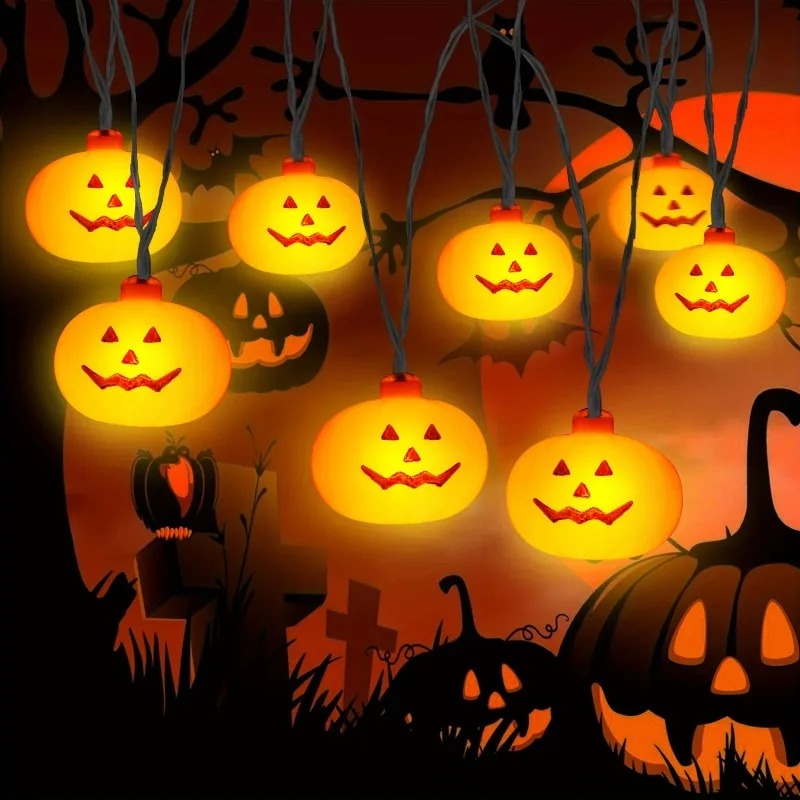 Pumpkin Halloween String Light - String Light Outdoor recension och pris