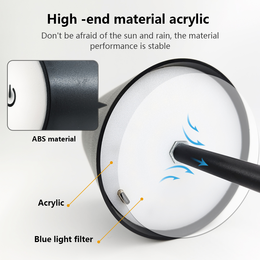 LED Rechargeable Desk Light Wi - Decor Lighting & Decor Fires Photos recension och pris