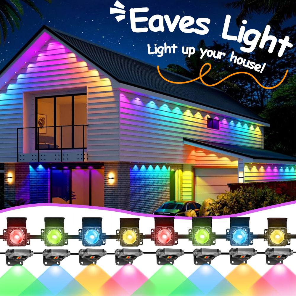 Permanent Outdoor Eaves Lights - String Light Outdoor recension och pris