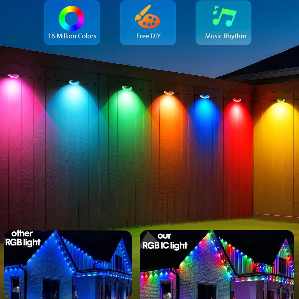 Permanent Outdoor Eaves Lights - String Light Outdoor recension och pris